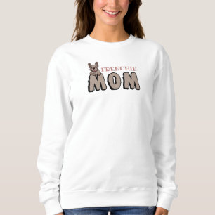 Frenchie Mum French Bulldog Lover Brown Sweatshirt