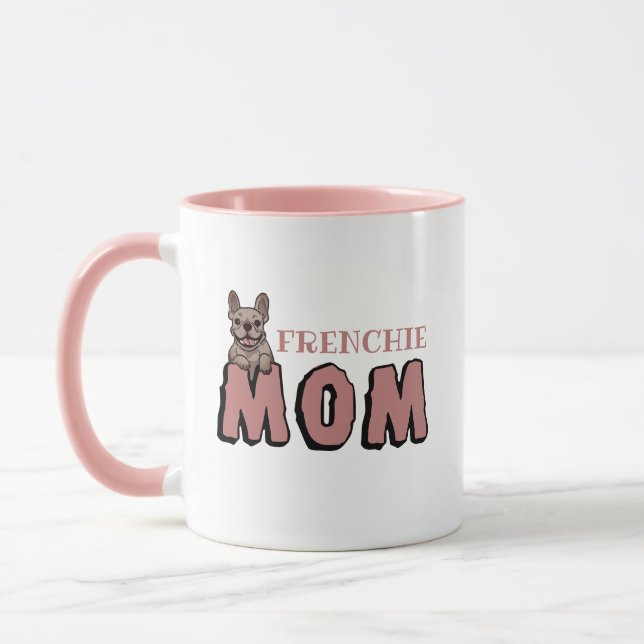 Frenchie Mum French Bulldog Lover Mug (Left)