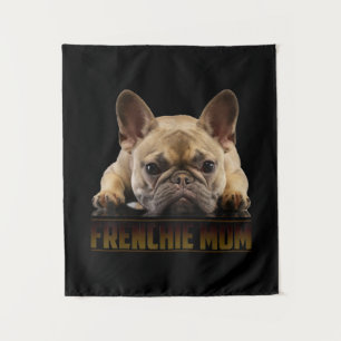 frenchie mum french bulldog mum gift tapestry