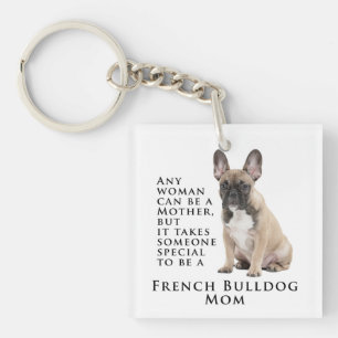 Frenchie Mum Keychain