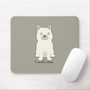 Frenchie mum mouse mat