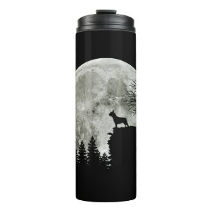 Frenchie On Mountain Halloween Theme Shirts Gift Thermal Tumbler