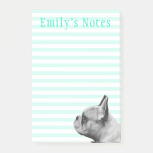 Frenchie   Personalised Post-it Notes