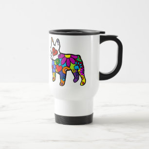 Frenchie Power Travel Mug