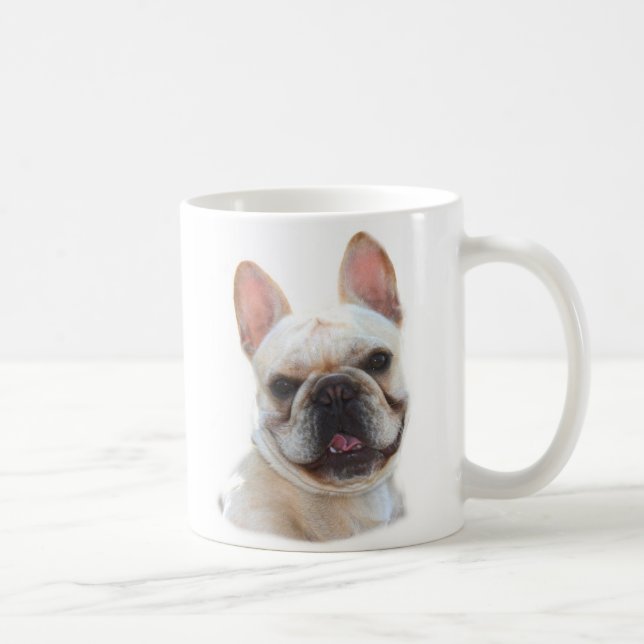 Frenchie smiling mug (Right)
