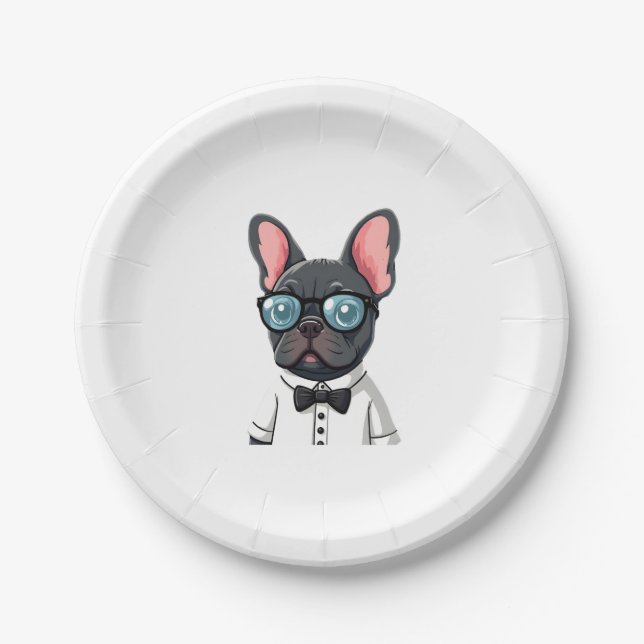 Frenchie The Gentlemen Copy (2) Paper Plate (Front)