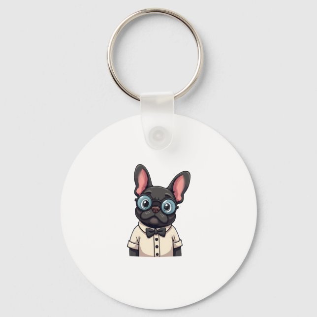 Frenchie The Gentlemen Copy (3) Key Ring (Front)