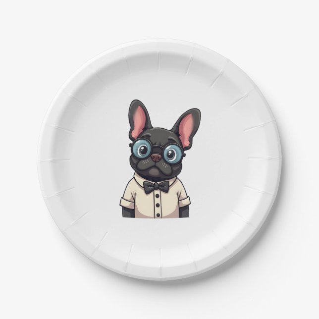 Frenchie The Gentlemen Copy (3) Paper Plate (Front)