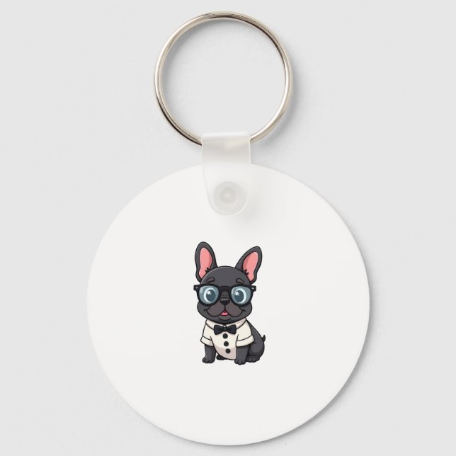 Frenchie The Gentlemen Copy (4) Key Ring (Front)