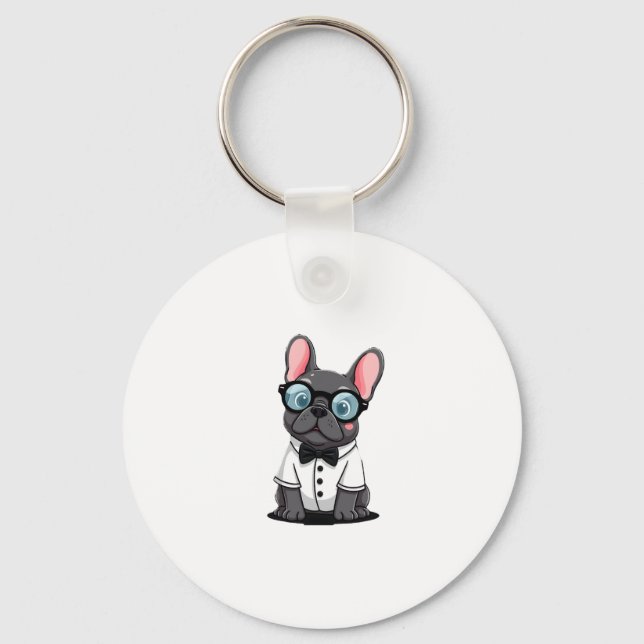 Frenchie The Gentlemen Copy (5) Key Ring (Front)