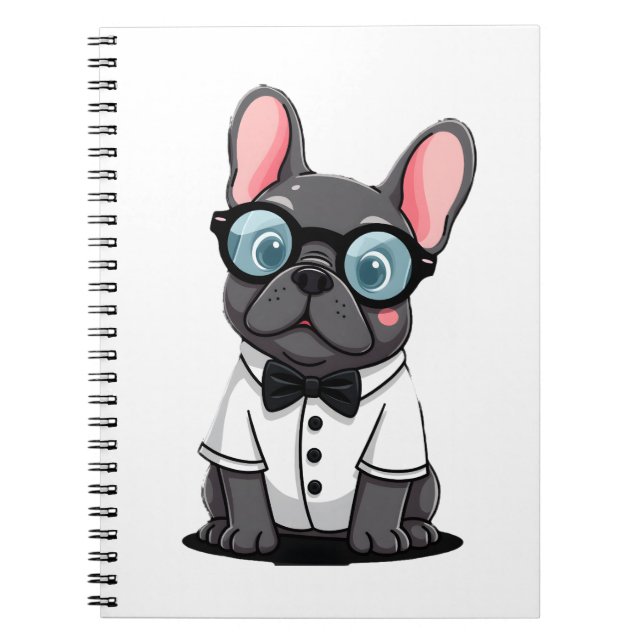 Frenchie The Gentlemen Copy (5) Notebook (Front)
