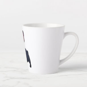 Frenchie The Gentlemen  Latte Mug
