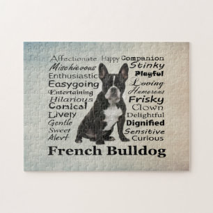 Frenchie Traits Jigsaw Puzzle