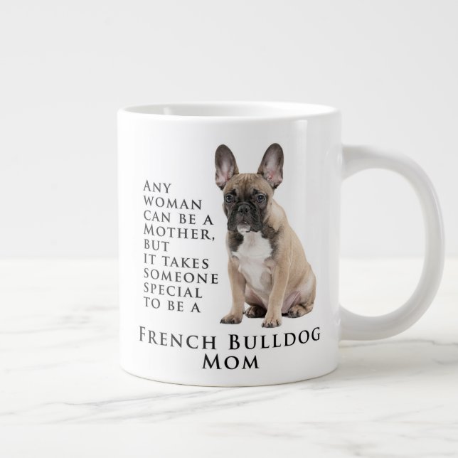 Frenchie Traits Jumbo Mug (Right)