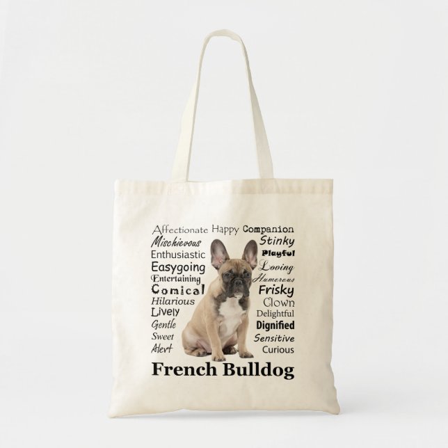 Frenchie Traits Tote (Front)