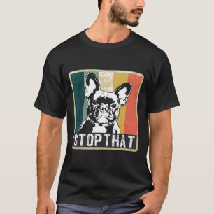 Frenchie Vintage French Bulldog Men Women Kids T-Shirt
