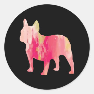 Frenchie Watercolor Stickers