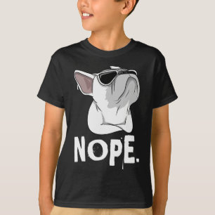 Frenchie White French Bulldog T-Shirt