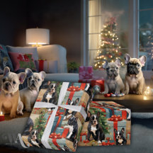 Frenchie Wonderland Christmas