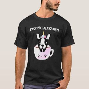 Frenchiecorn Dog French Bulldog Owner T-Shirt