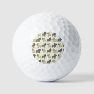 Frenchies, Beige Golf Balls