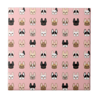 Frenchies Family Tile