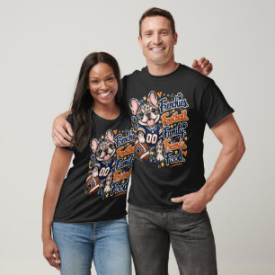 Frenchies & Football Fall French Bulldog Shirt