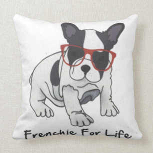 Frenchies For Life Cushion
