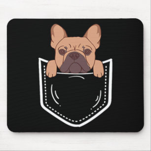 Frenchies French Bulldog For Dog Lovers Pocket Own Mouse Mat