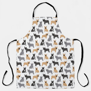 Frenchies French Bulldog - Pick Your Color! Apron