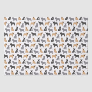 Frenchies French Bulldog - Pick Your Colour! Tissue Paper