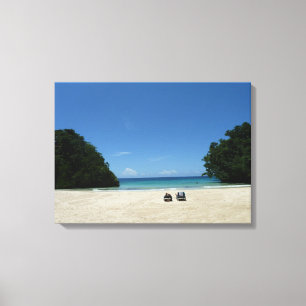 Frenchman's Cove Beach Jamaica Photo Wall Canvas