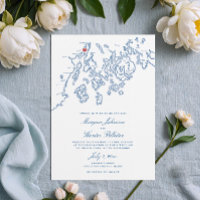 French's Point Maine Map Elegant Wedding