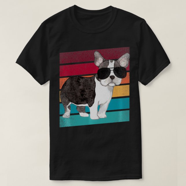 Frenchton Dog Funny Mum Dad Clothing Pullover  (Design Front)