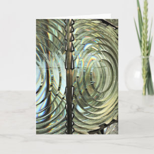 Frensel Lens, Cape Blanco Lighthouse, Oregon Coast Card