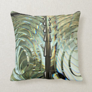 Frensel Lens, Cape Blanco Lighthouse, Oregon Coast Cushion