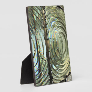 Frensel Lens, Cape Blanco Lighthouse, Oregon Coast Plaque