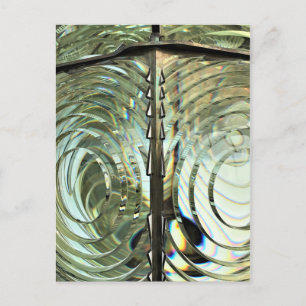 Frensel Lens, Cape Blanco Lighthouse, Oregon Coast Postcard