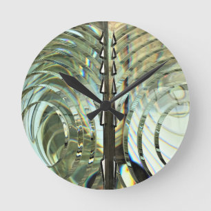 Frensel Lens, Cape Blanco Lighthouse, Oregon Coast Round Clock