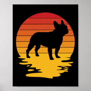Frenshie Frensh Bulldog Frenchie French Puppy Dog  Poster