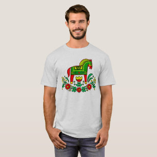 FRENZIEDminds t-shirt featuring Scandi Dala Horse!