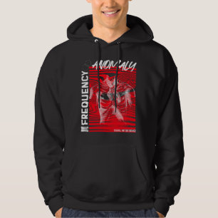 Frequency Anomaly Science Abstract Streetwear  Hoodie