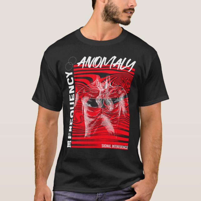 Frequency Anomaly Science Street Wear T-Shirt (Front)