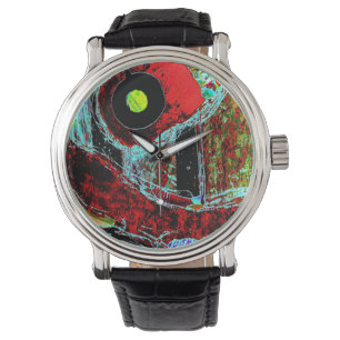 Frequency Serpent – Digital Abstract Energy Black  Watch