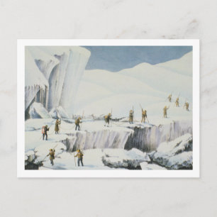 Frequent Appearance of the Ice with Bridges of Sno Postcard