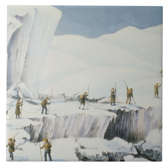 Frequent Appearance of the Ice with Bridges of Sno Tile (Front)