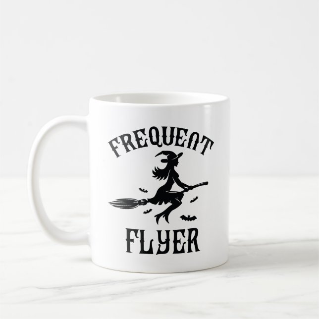 Frequent Flyer Coffee Mug (Left)