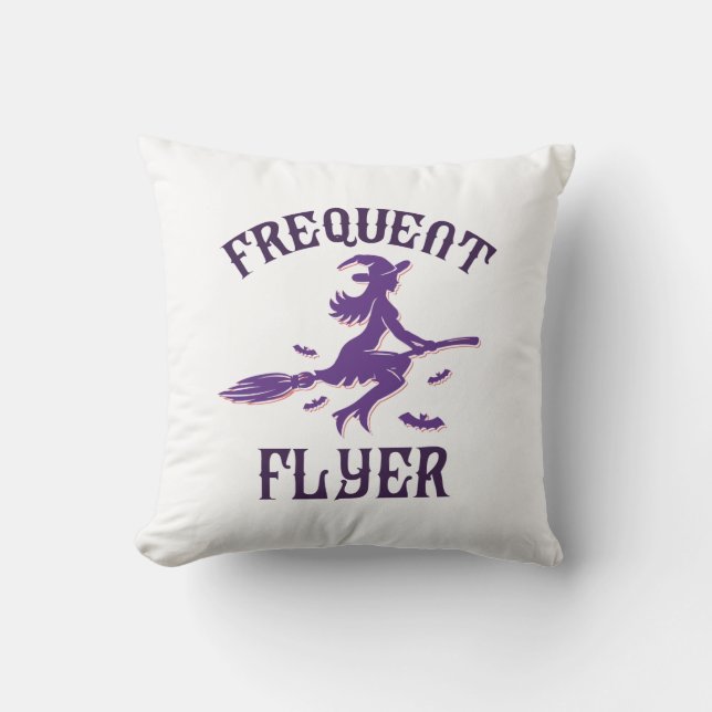 Frequent Flyer Cushion (Front)