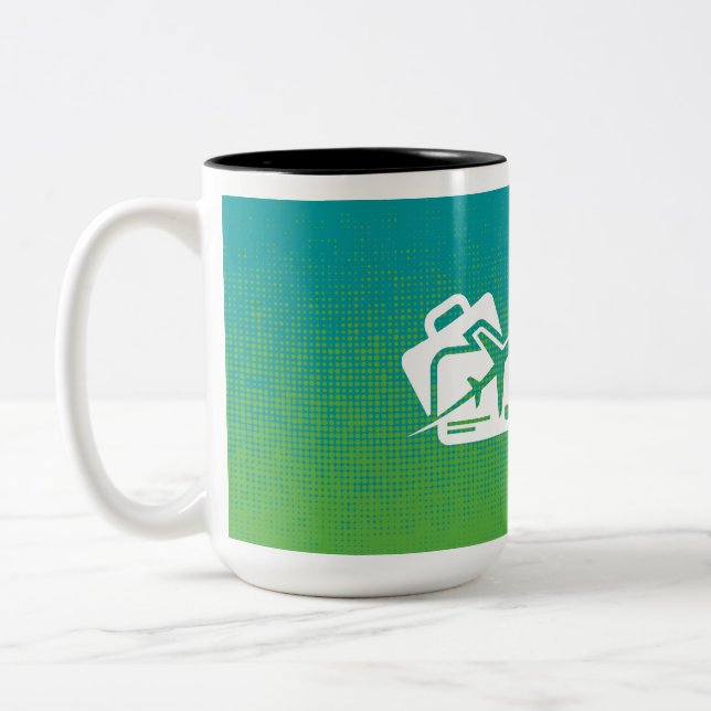 Frequent Miler 15 oz Coffee Mug (Left)