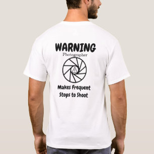 Frequent Steps Photographer T-Shirt